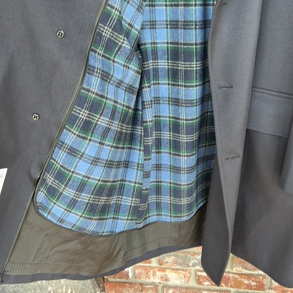 London Fog Black "Limited Edition" overcoat Size 40 - Picture 7 of 10